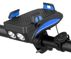 Fietstelefoonhouder FietsPro met powerbank, lamp en claxon