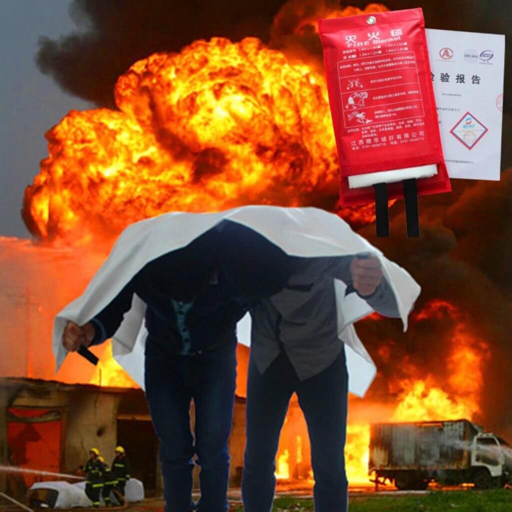 Branddeken voor noodgevallen