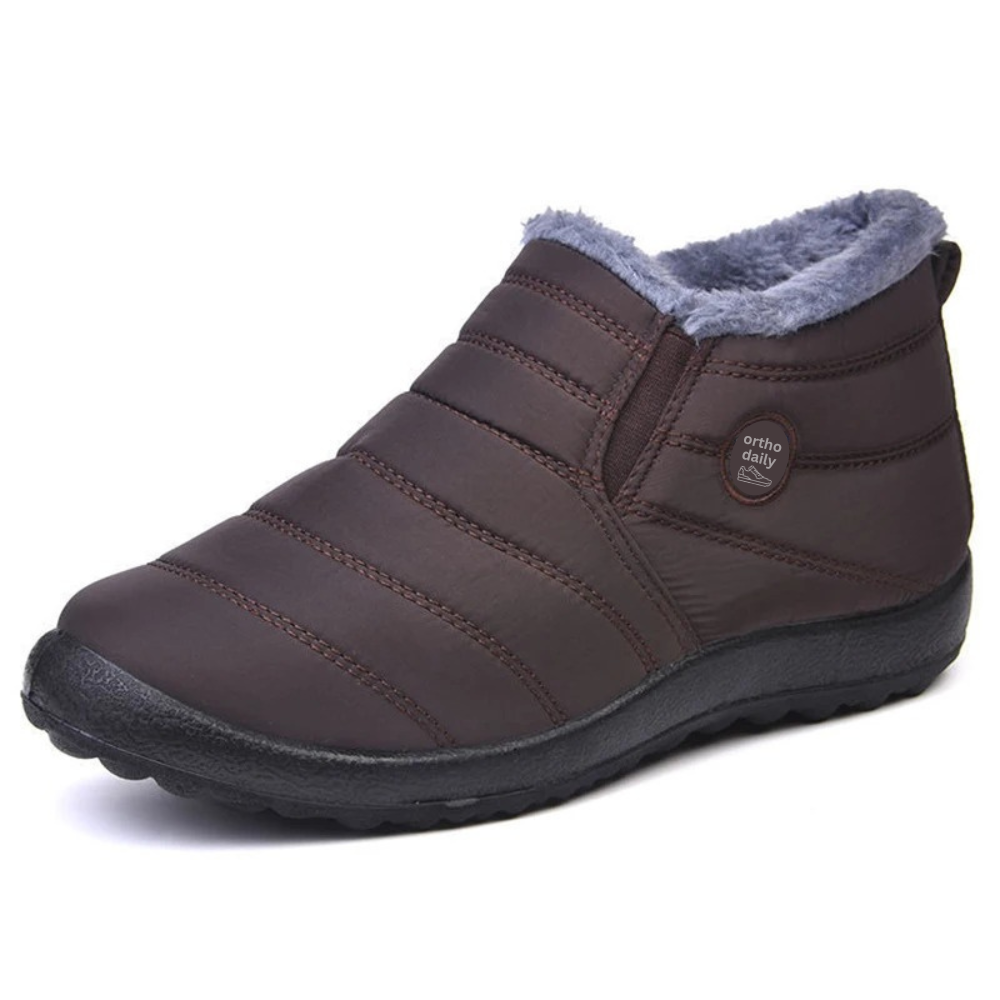 Comfy fleece enkellaarsjes