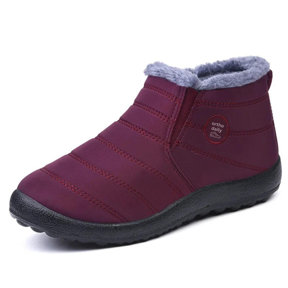 Comfy fleece enkellaarsjes