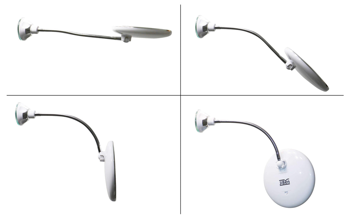LED vergrootspiegel met flexibele zwanenhals
