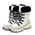 Gevoerde warme snowboots voor vrouwen