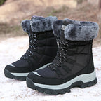 Gevoerde warme snowboots voor vrouwen