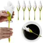 Servethouder met bloemvorm