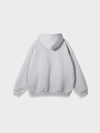 Oversized vest met rits