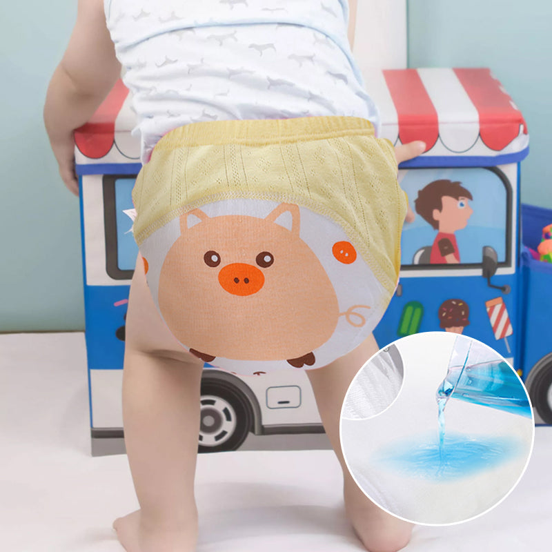 Trainingsondergoed voor baby's met absorptiekern