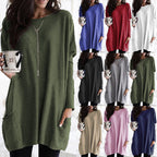 Oversized dames trui met zakken — afbeelding 3