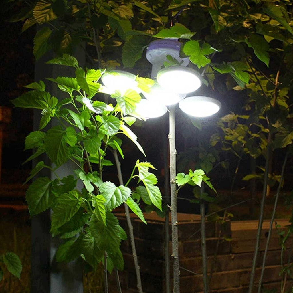 Opvouwbare 2-In-1 zonne lamp