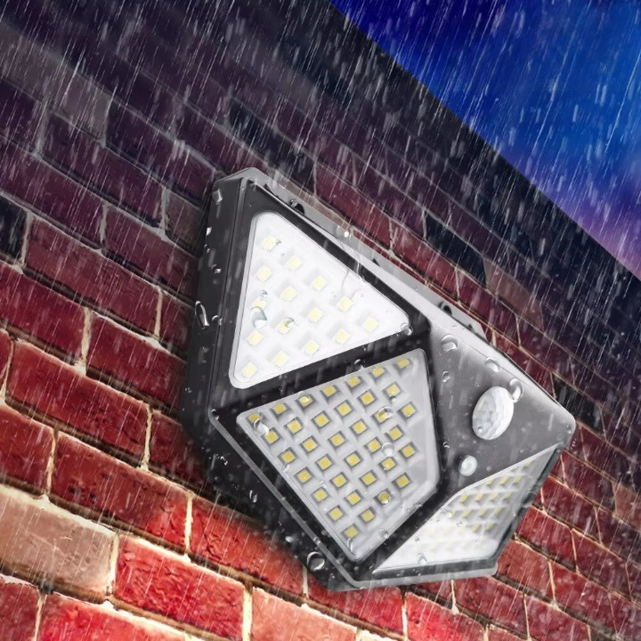 Multifunctionele solar lamp - LED tuinverlichting met bewegingssensor