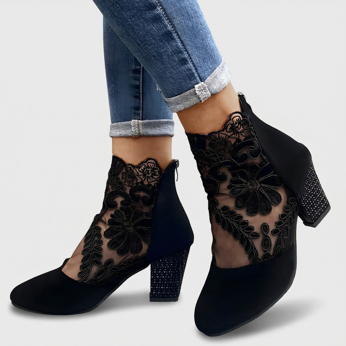 Ademende dameshakschoenen met gedempte zool