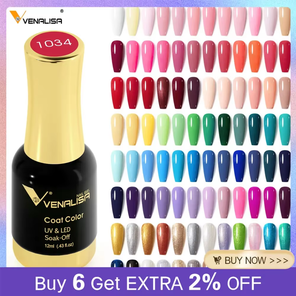 Gel nagellak UV LED – kleuren 12ml