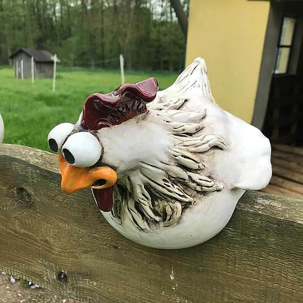 Big eye chicken – tuindecoratie