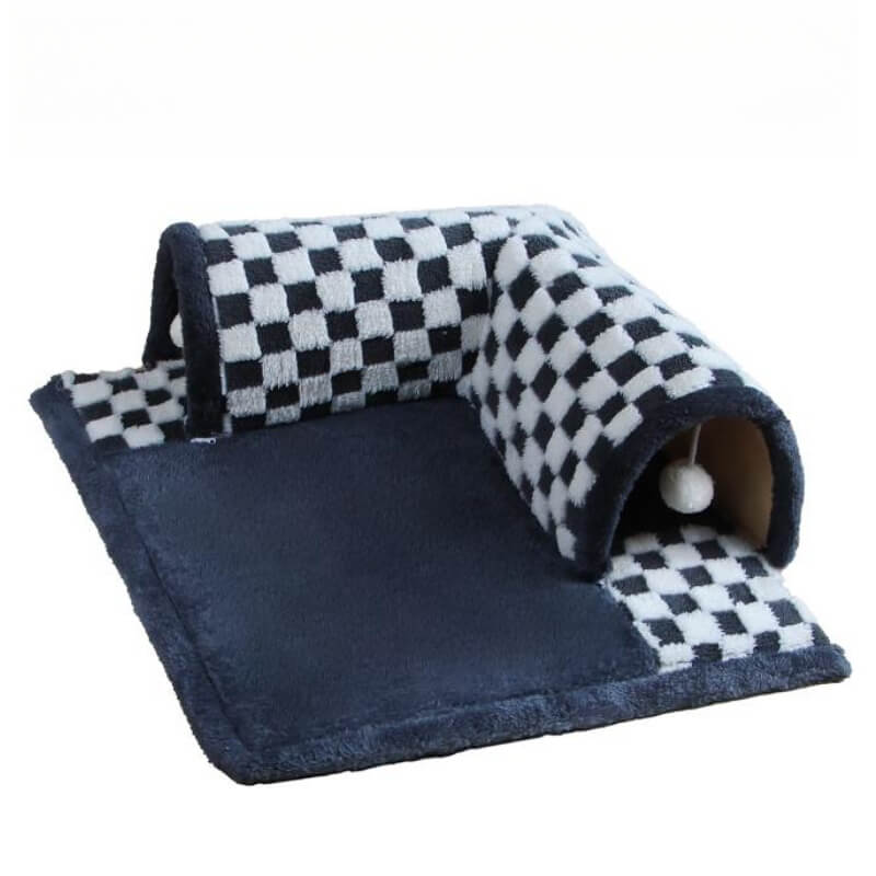 2-in-1 katten tunnel bed