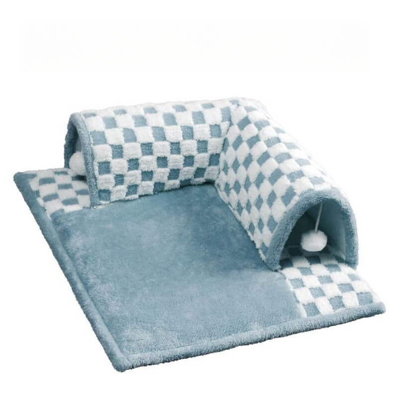 2-in-1 katten tunnel bed