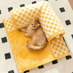 2-in-1 katten tunnel bed