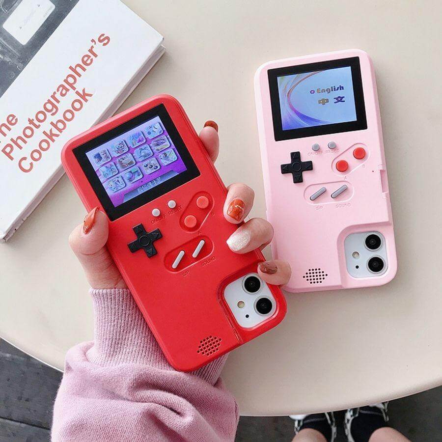 Telefoonhoesje in Gameboy-stijl