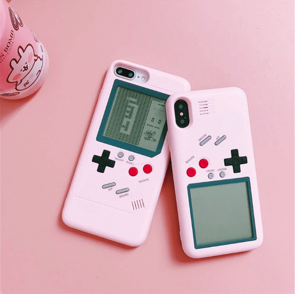 Telefoonhoesje in Gameboy-stijl