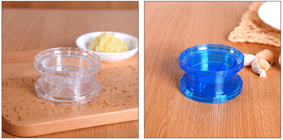 Mini handmatige knoflook twist