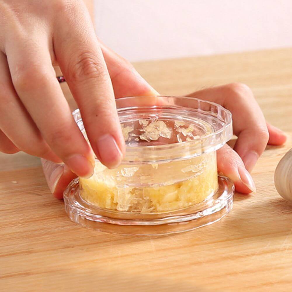 Mini handmatige knoflook twist