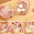 Mini handmatige knoflook twist