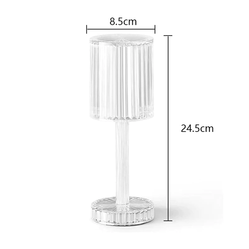 Gatsby kristallen lamp