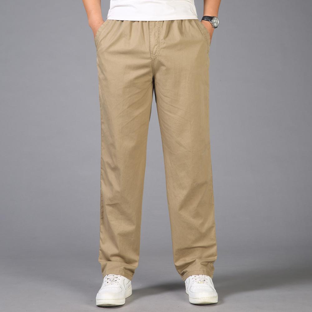 Jaromir | Rechte herenbroek met elastische taille