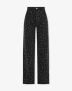 Dames glitter jeans voor een sprankelende look
