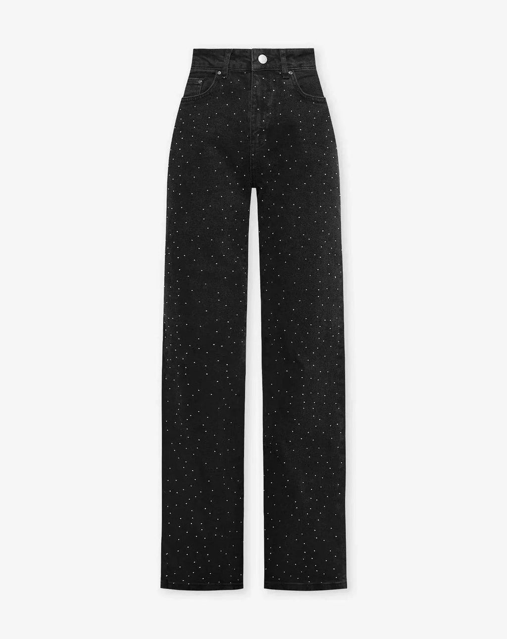 Dames glitter jeans voor een sprankelende look