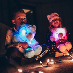 Glow bear – kleurrijke LED teddybeer
