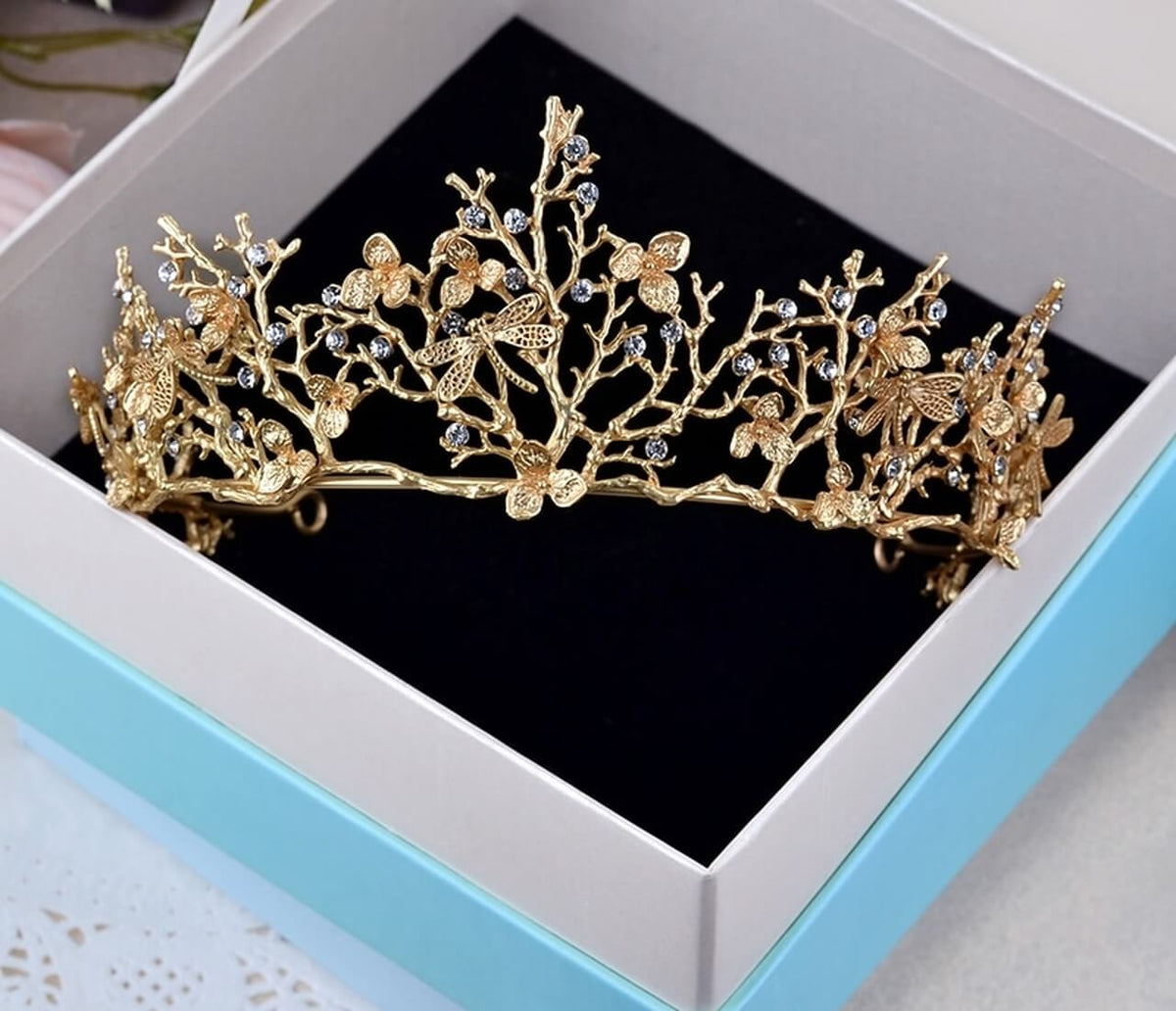 Magische gouden tiara
