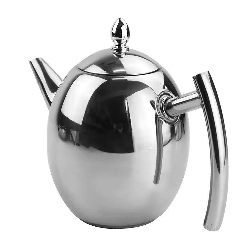RVS theepot met zeef