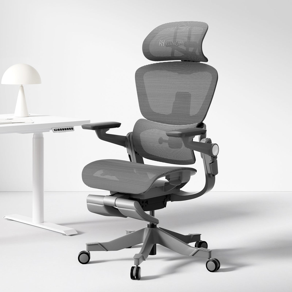 Ergonomische bureaustoel met 16 instelbare functies