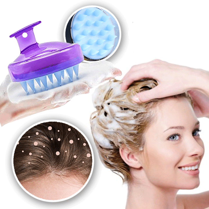 Hoofdhuid massage borstel – scalp voor de hoofdhuid