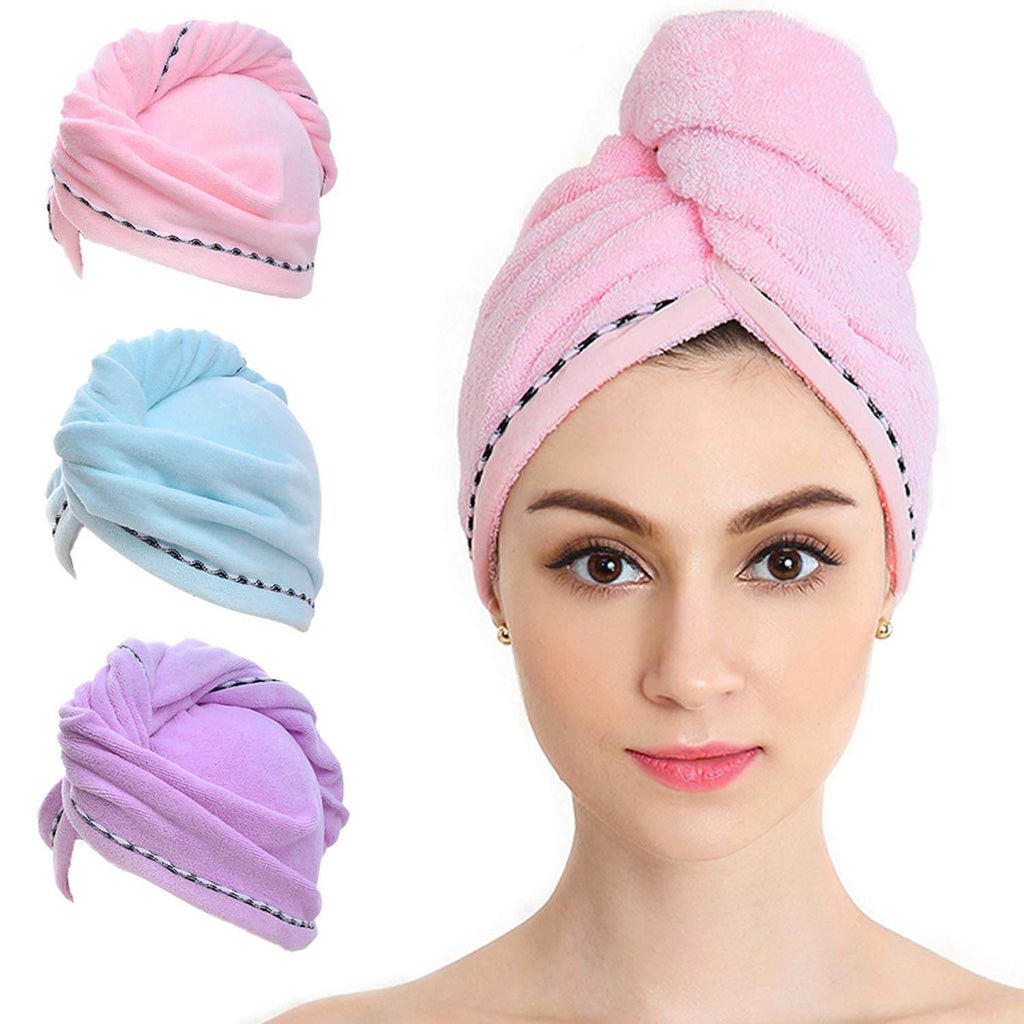 Instant dry haar handdoek
