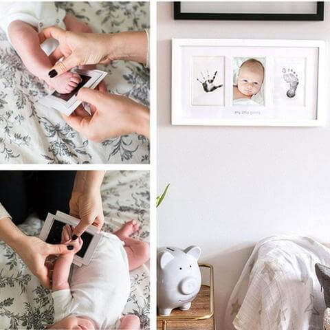 Baby hand- en voetafdruk inkt pads