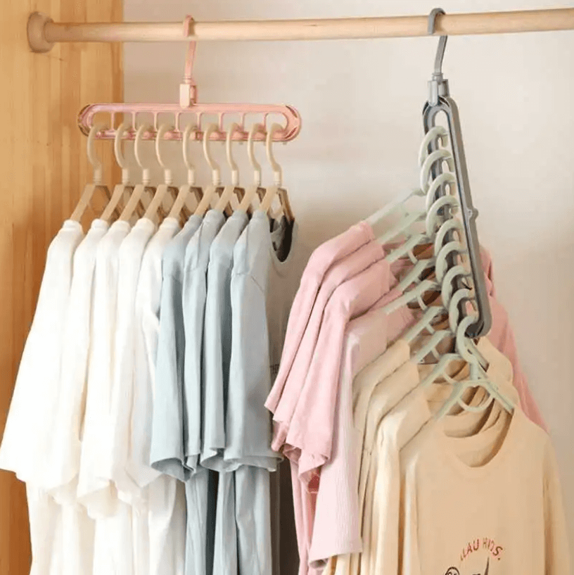 Ruimtebesparende magische hanger