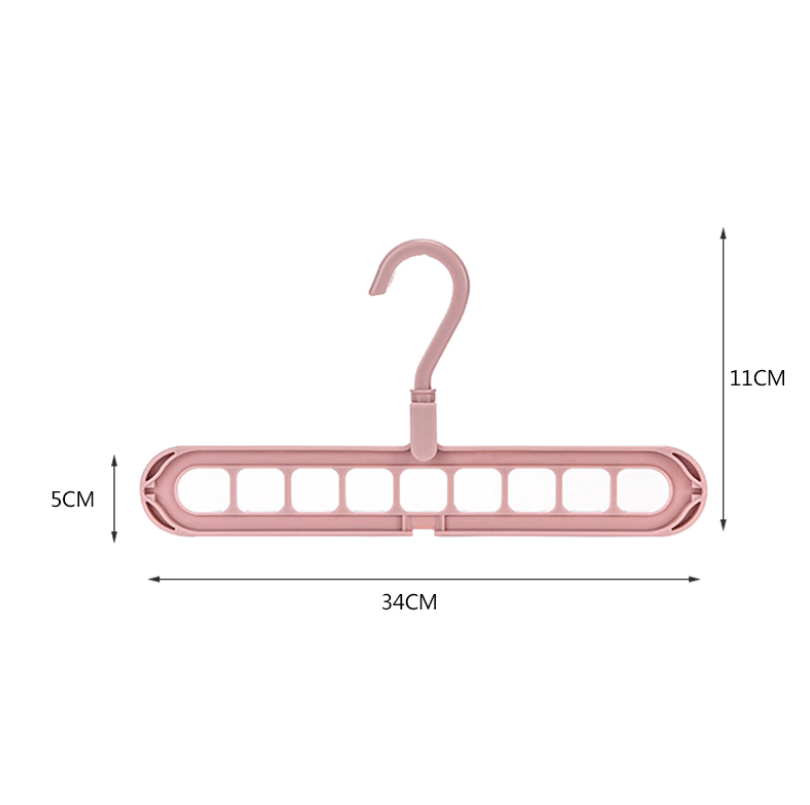 Ruimtebesparende magische hanger