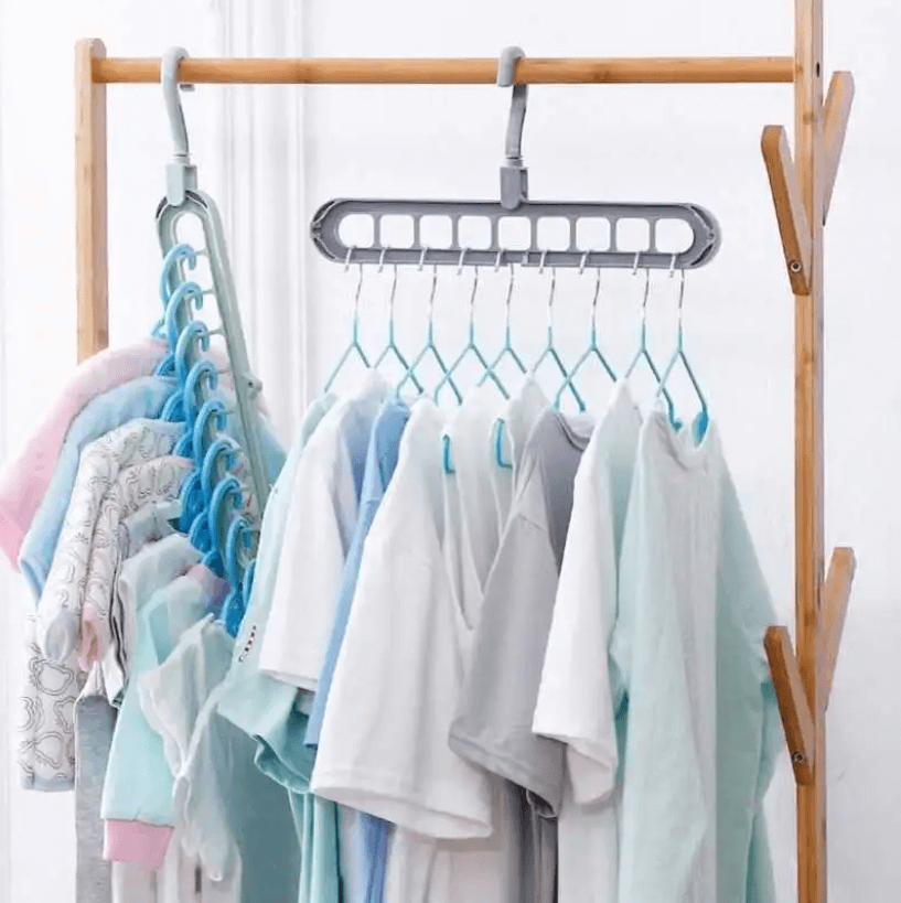 Ruimtebesparende magische hanger
