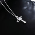 Engel vleugels kruis ketting
