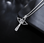 Engel vleugels kruis ketting