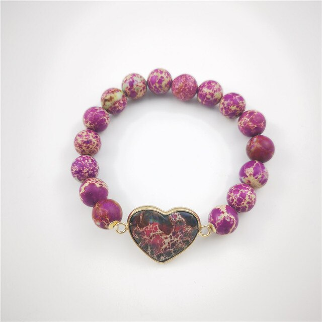Hart armband – maat: 6.7 Inches + verstelbare Knopen — afbeelding 10