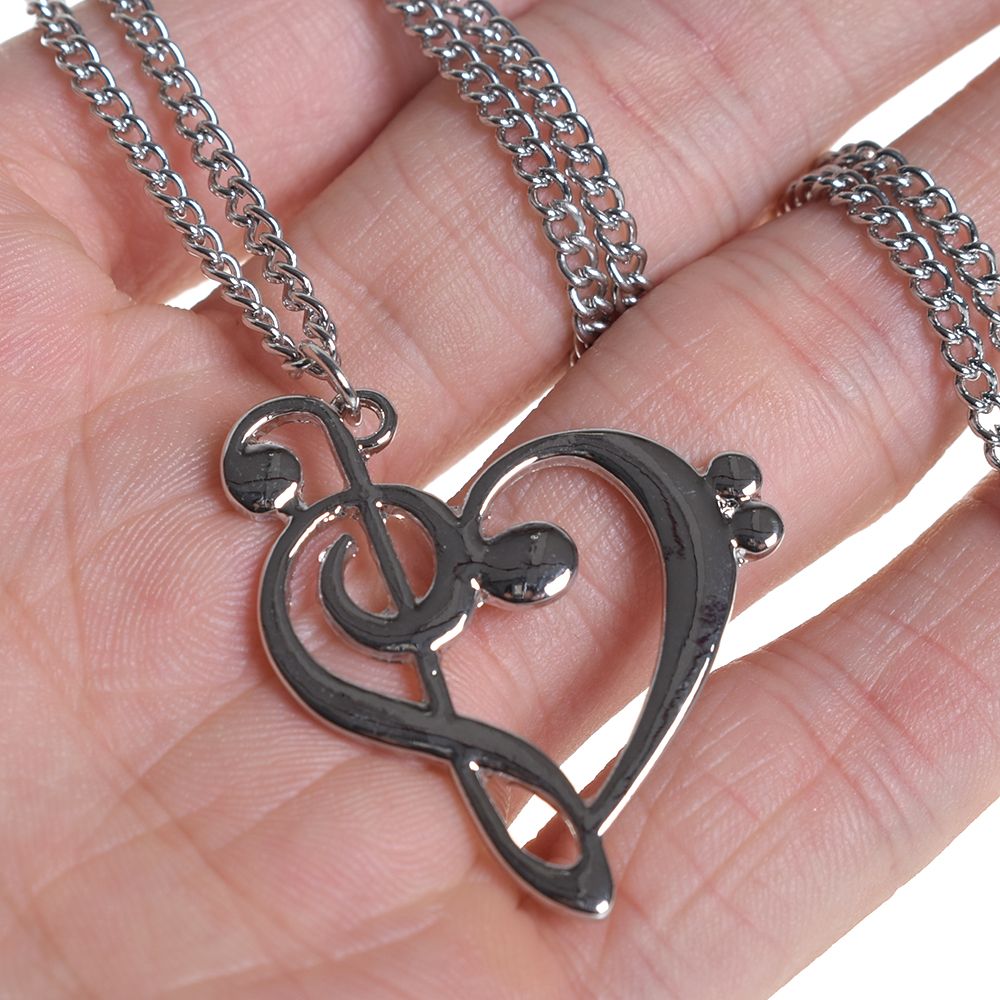 Muzikale hart ketting