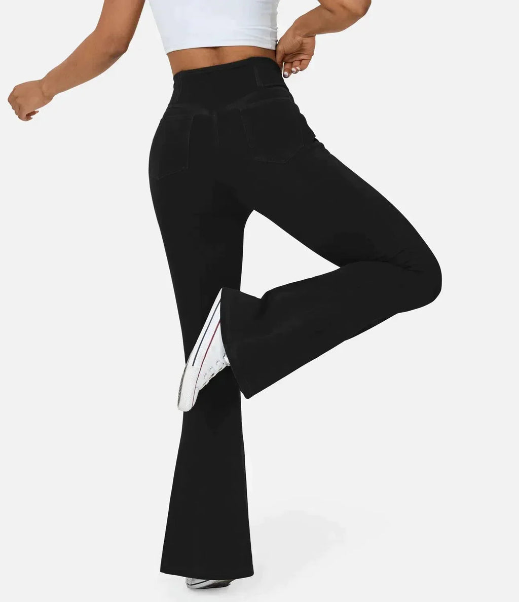 Curvy high waist jeans