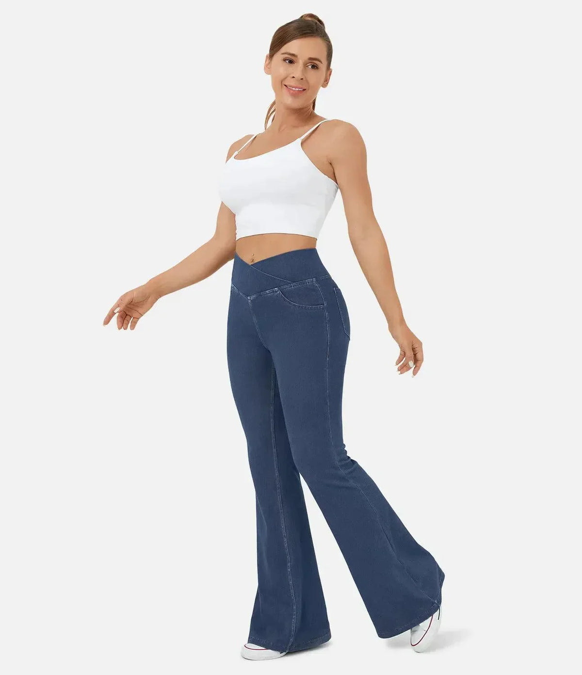 Curvy high waist jeans