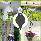Intrekbare plant ophanghaak