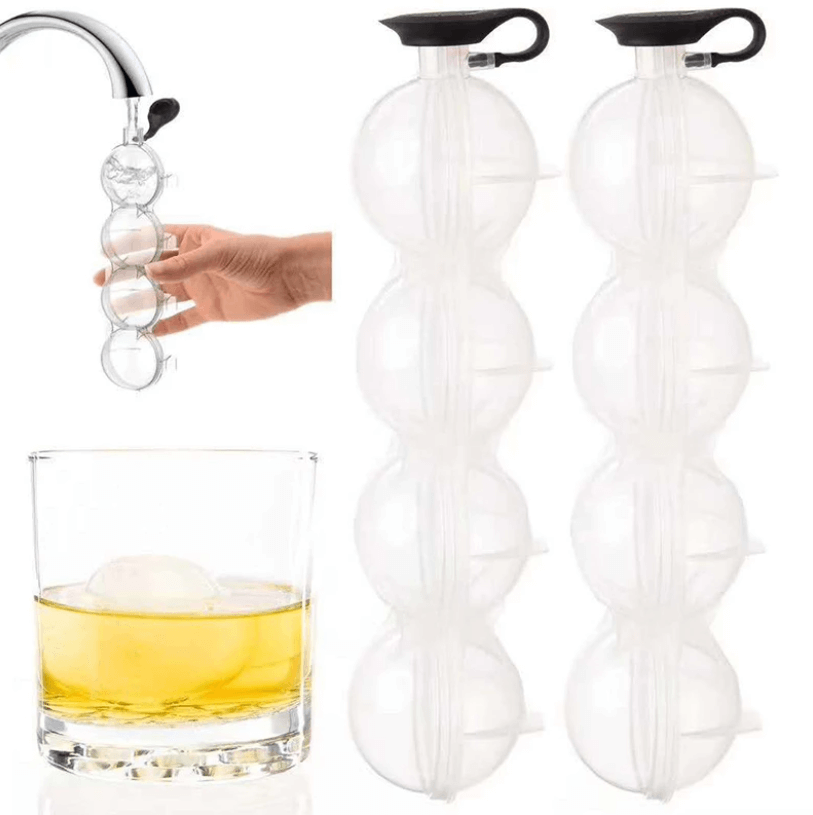 4-Gaats ijsballen maker – materiaal: Silicone — afbeelding 9