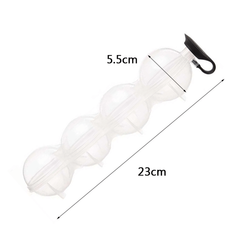 4-Gaats ijsballen maker – materiaal: Silicone — afbeelding 10