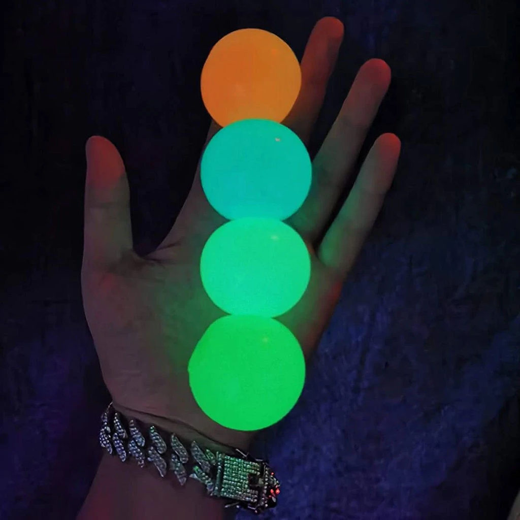 Neonballen met verlichting