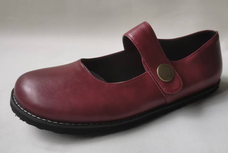 Mary Jane-schoenen met band en gepolsterde binnenzool