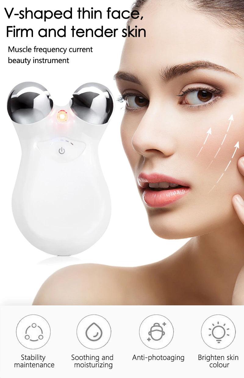 Microstroom gezichtsmassager — afbeelding 10